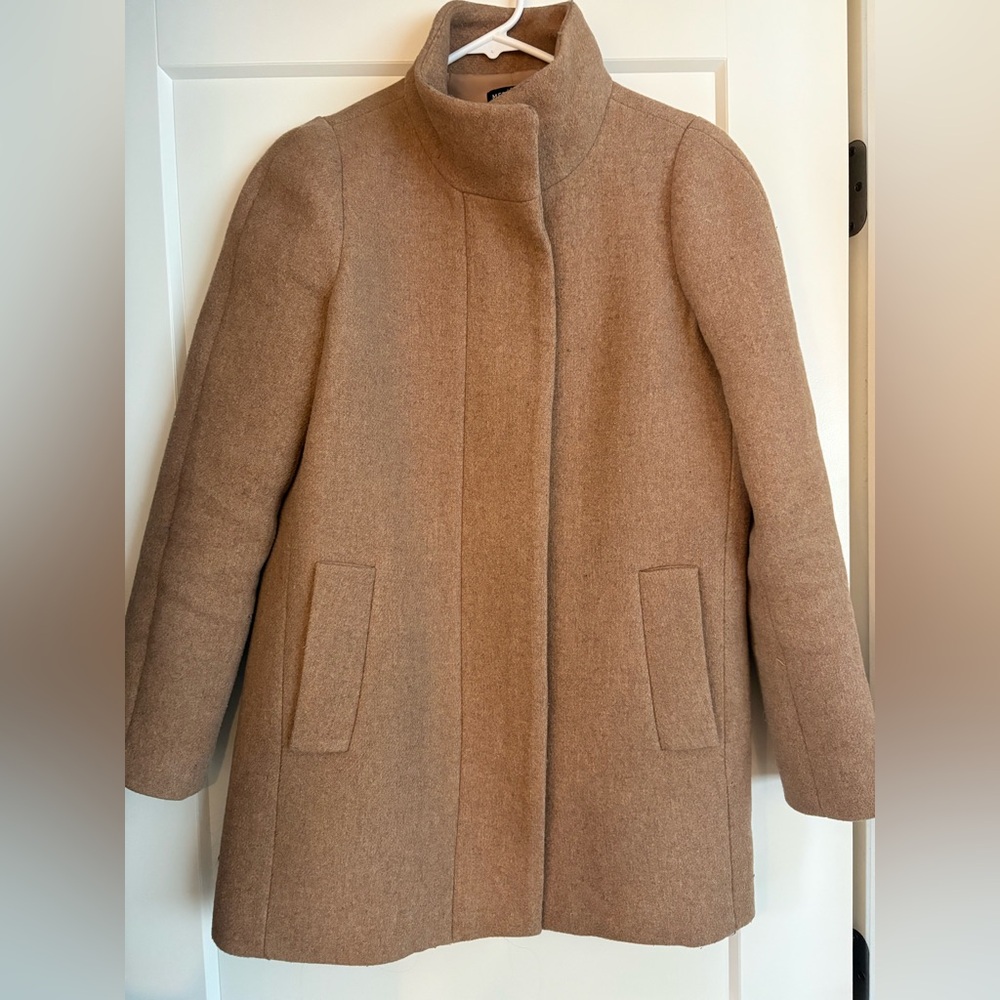 J. Crew Tan Pea Coat